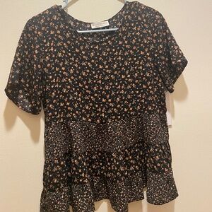 Floral Layer Top